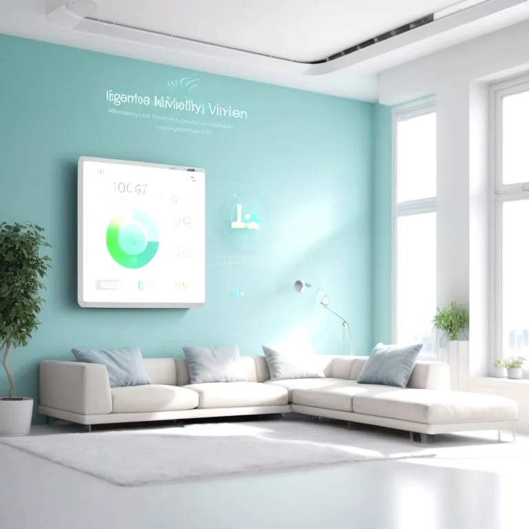 Diagramm einer KI-gesteuerten Lüftungsanlage